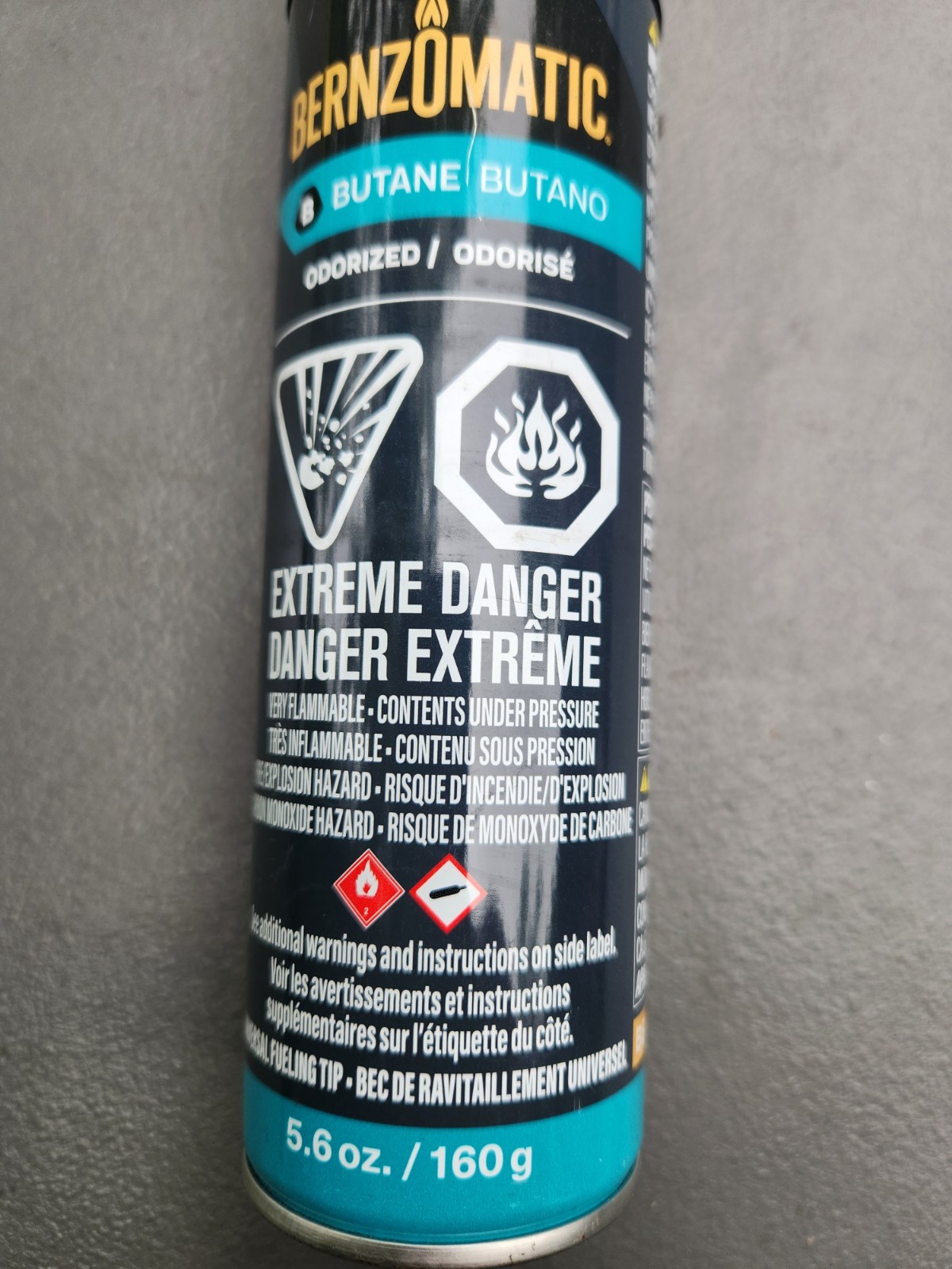 (8 Pack) Bernzomatic 5.6 oz. Butane Gas Cylinder BF56
