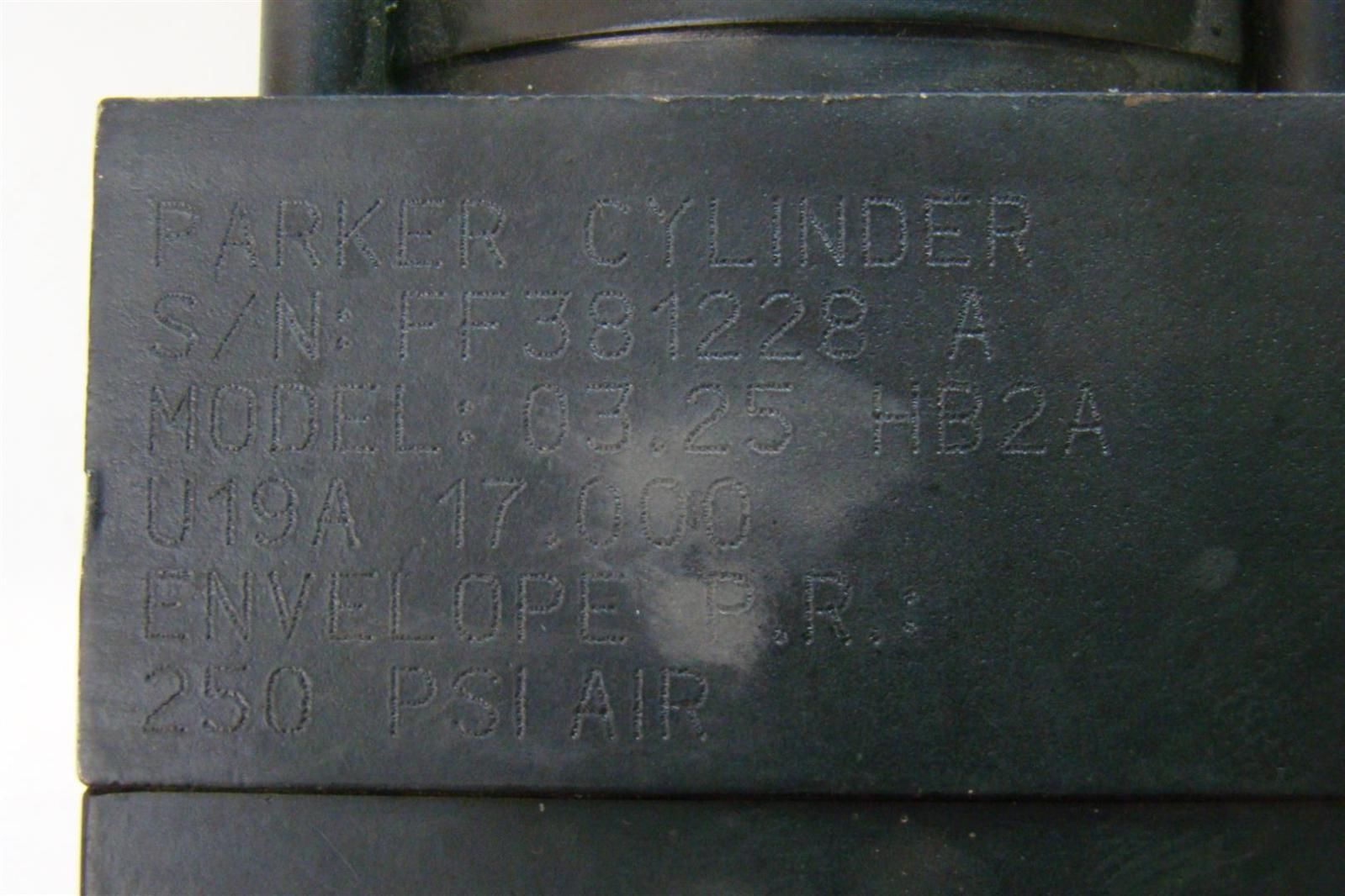 Parker Cylinders Envelope FF381228 A 250 psi 17.000 03.25 HB2AU19A
