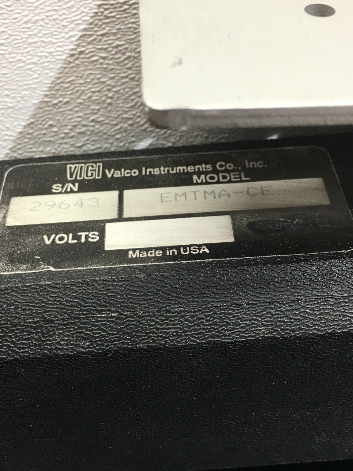 VICI Microelectric Valve Actuator – EMTMA-CE – EMT MA-CE with Warranty