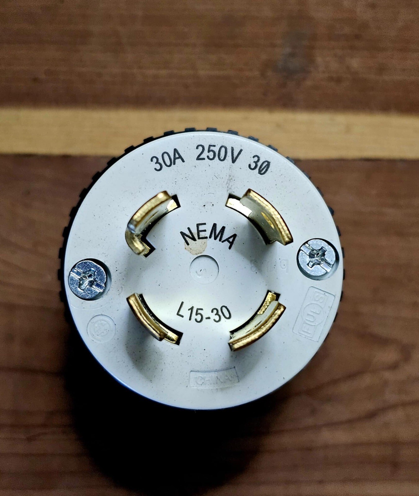 BRYANT L15-30 250V 30A New No Box. Male 250v