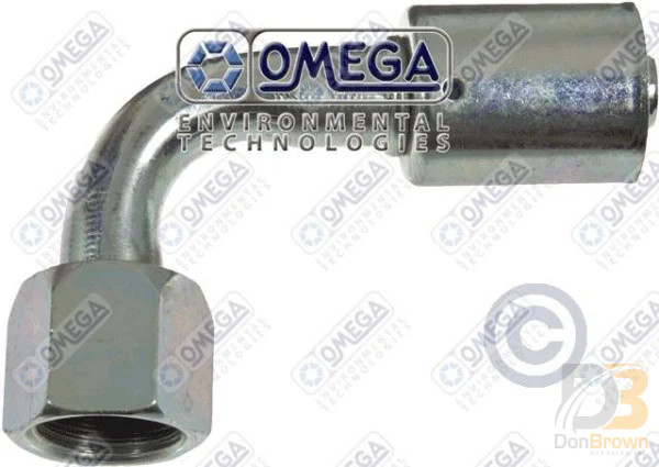 FITTING STEEL #6FF X #6BL 90 DEG 35-S1121