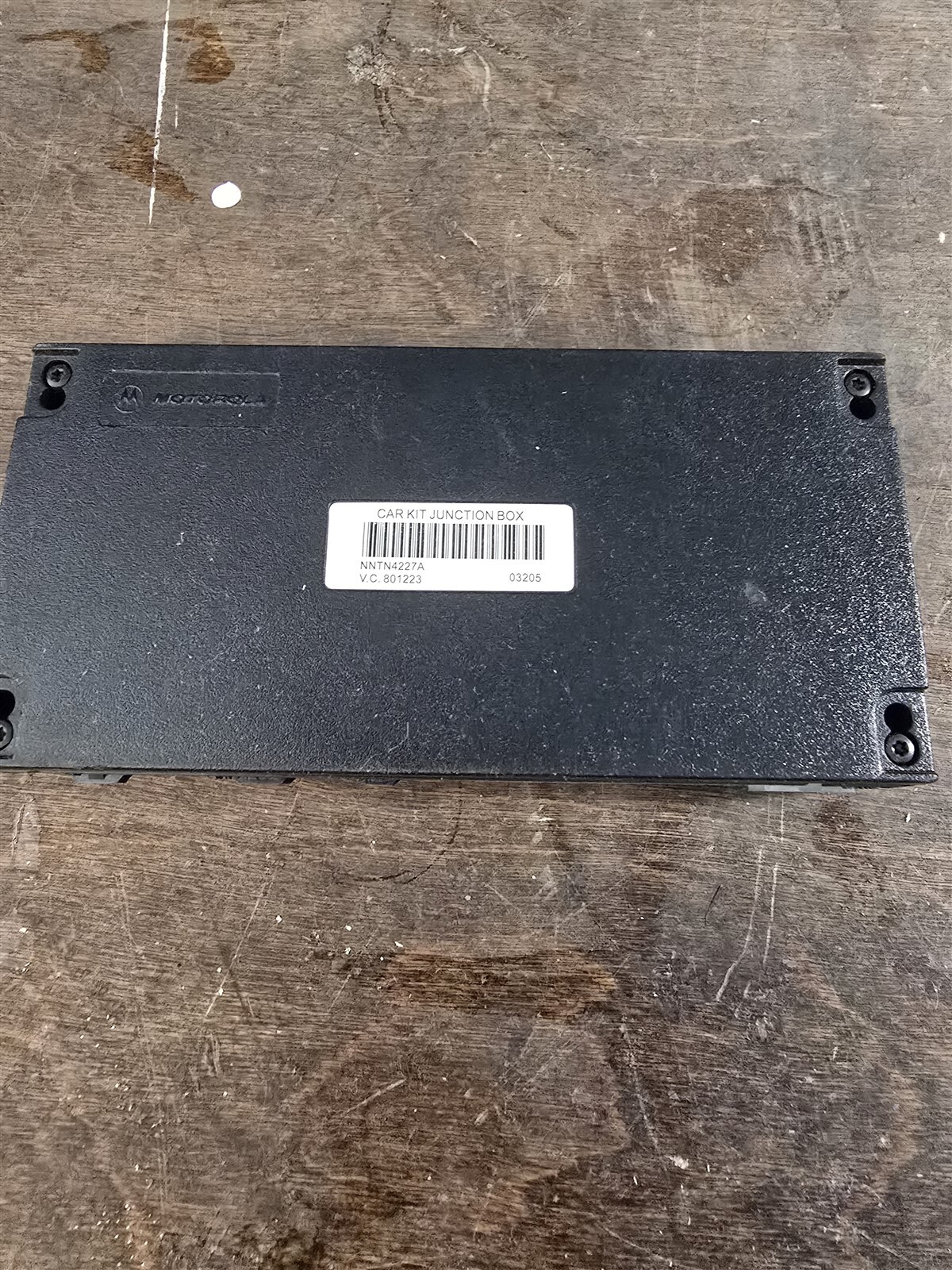 Motorola NNTN4227A Car Kit Junction Box *FREE SHIPPING*