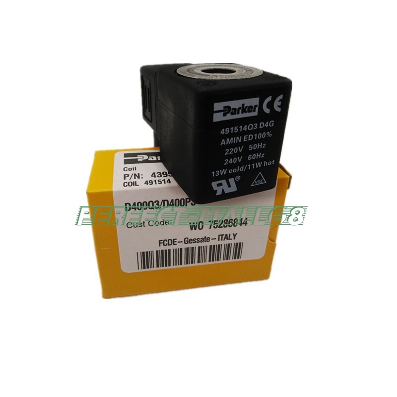 1pc Parker 491514Q3 D4G 220-240V Solenoid Valve Coil