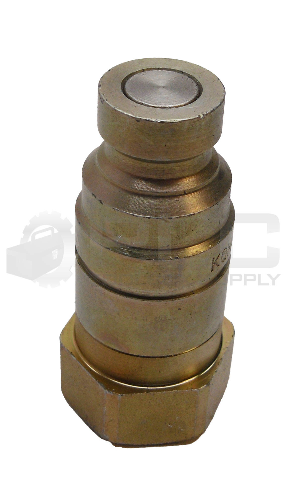 LOT OF 2 NEW KQM6H FLAT FACE COUPLER 3/8″ SAE-I02