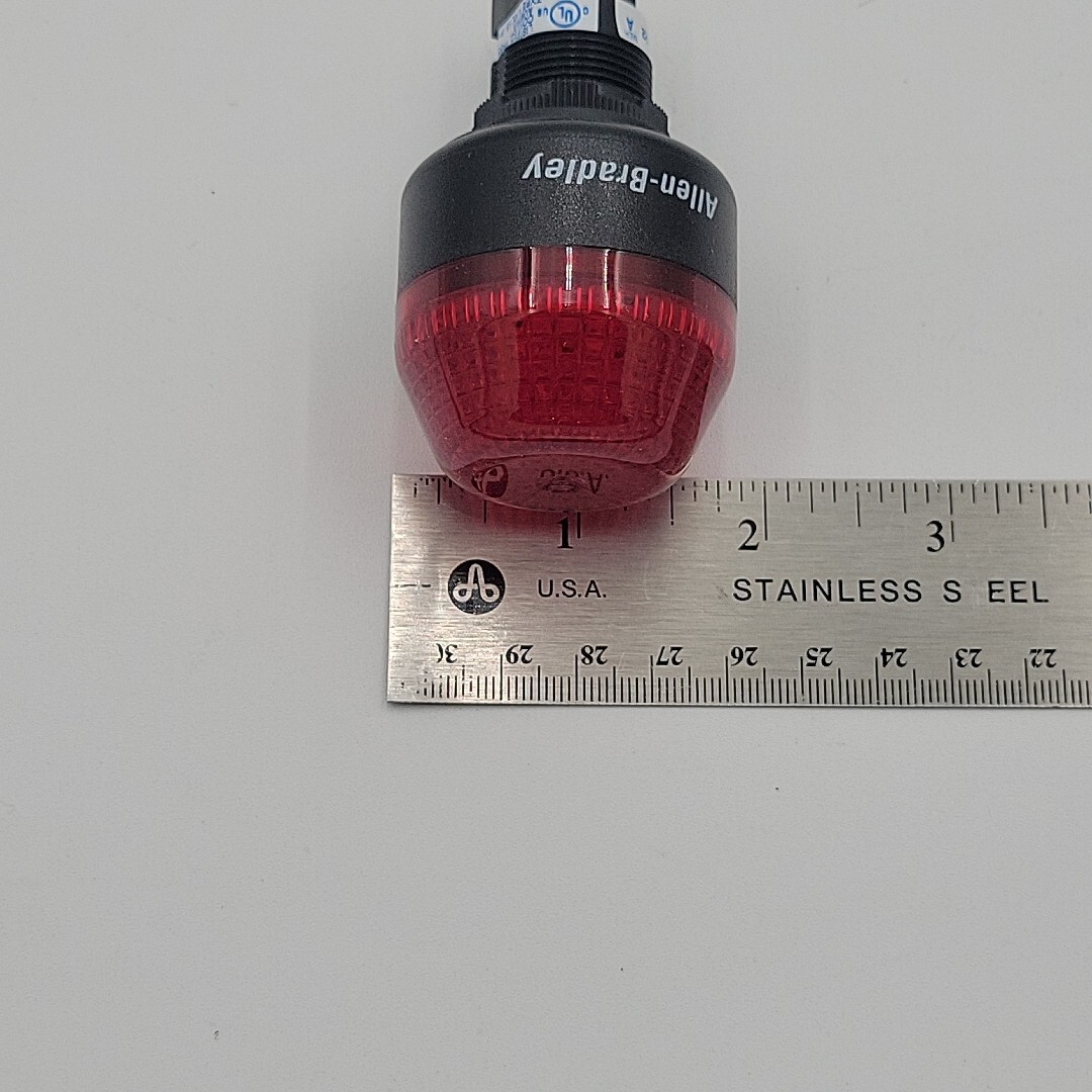 NEW Allen Bradley 855PB-B24ME422 24V AC/DC Panel Mounted LED Red Pilot Light