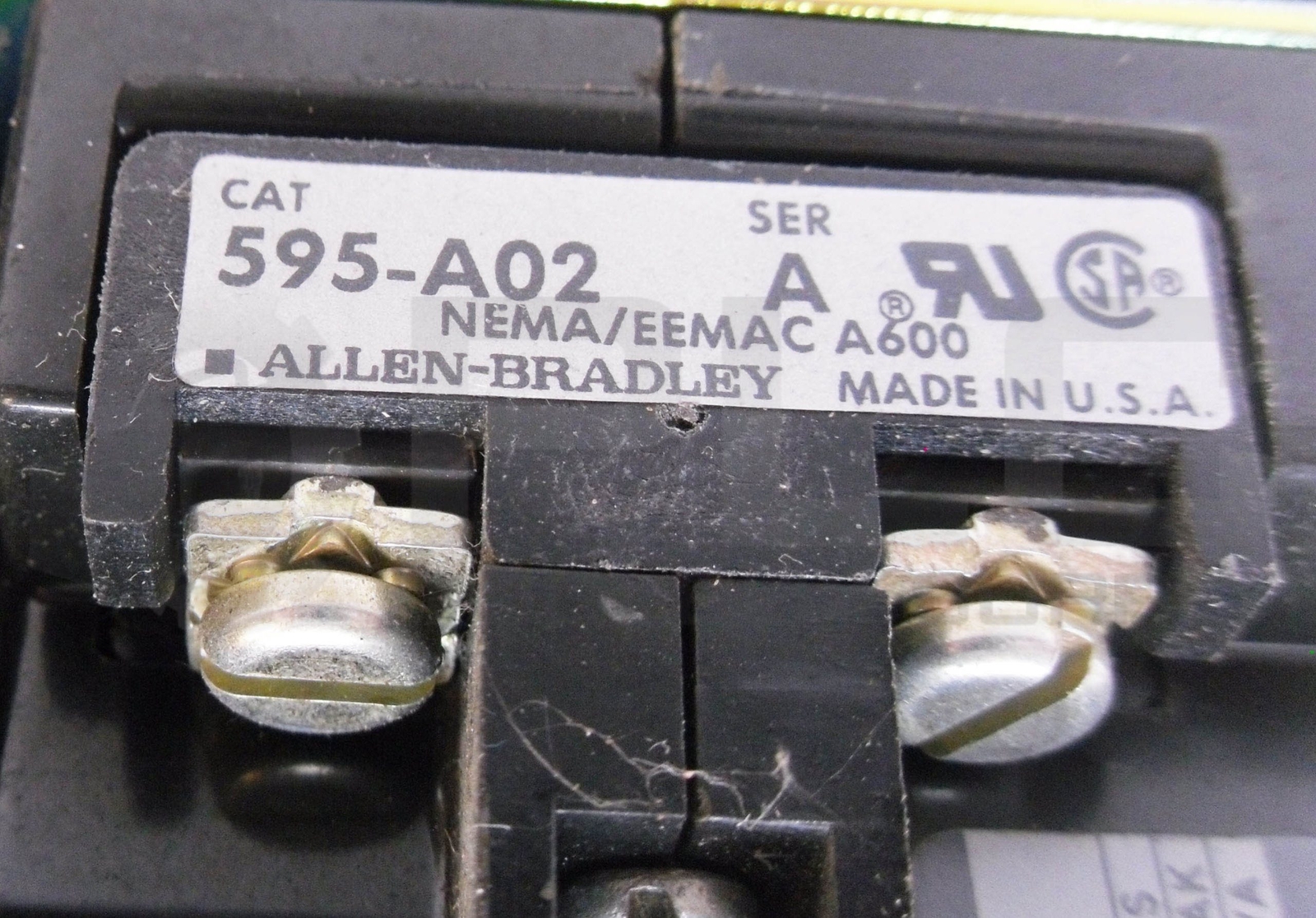 ALLEN BRADLEY 505-AOD /C W/ CB236 W/ W27 W/ 42185-800-01 W/ 40410-326-52 595-A02