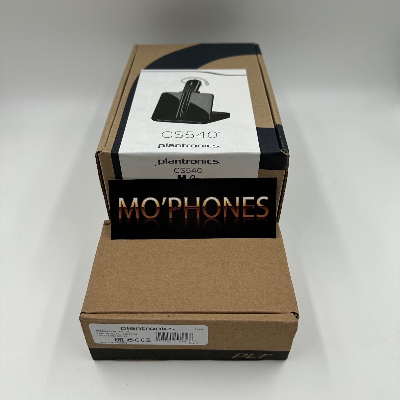 Plantronics CS540 (84693-01) Headset with APV-63 (38734-11) for Avaya – NEW