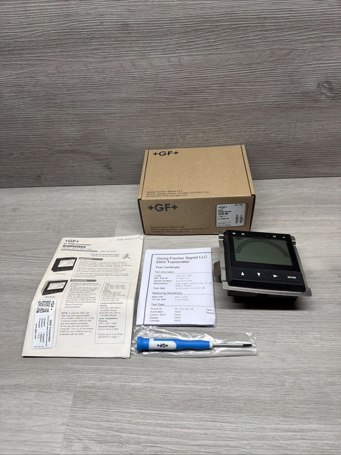 Georg Fischer GF Signet 159001695 3-9900-1P Smart Pro Multi Parameter Controller