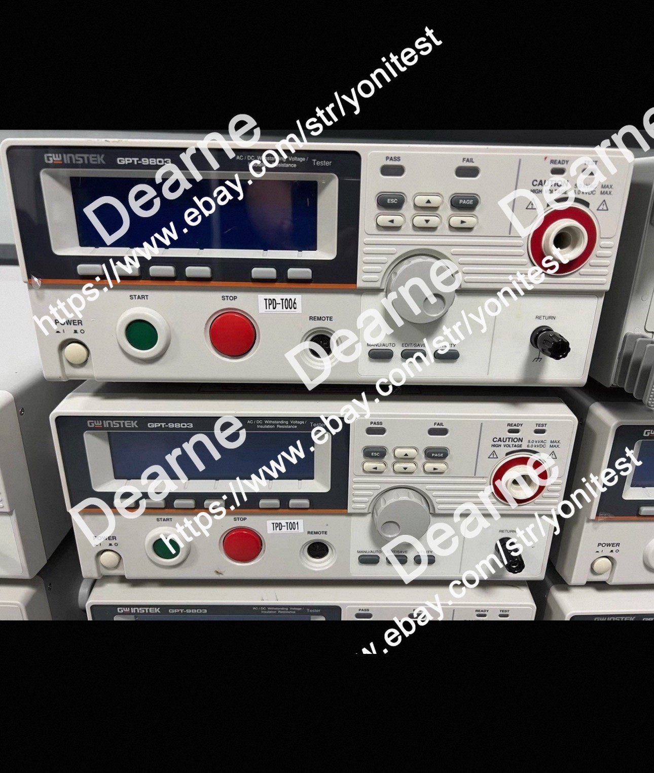 1 PCS Used GW Instek GPT-9803