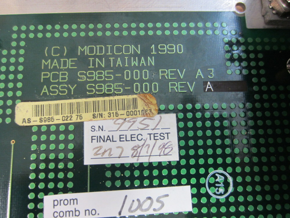 AEG/Modicon S985-000 S985 Modbus+ Network Adapter Module S985000
