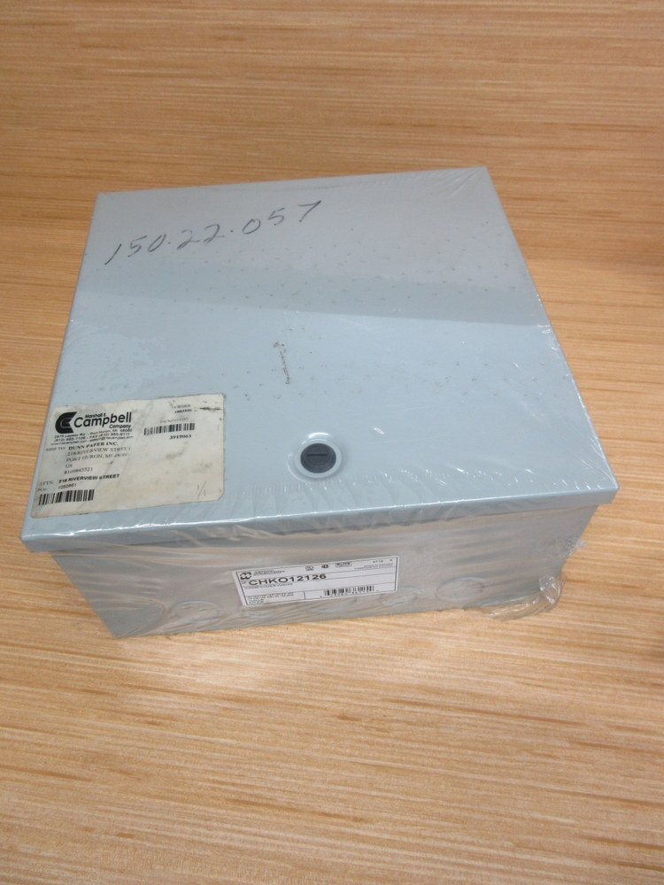 Hammond CHKO12126 Junction Box CHK012126