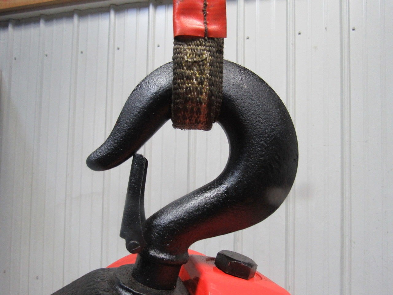 CM Model S 4 Ton Manual Chain Fall Hoist 32′ 6″ Lift w/Load Limiter Tested
