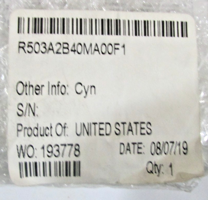 Numatics R503A2B40MA00F1 Directional Control Valve