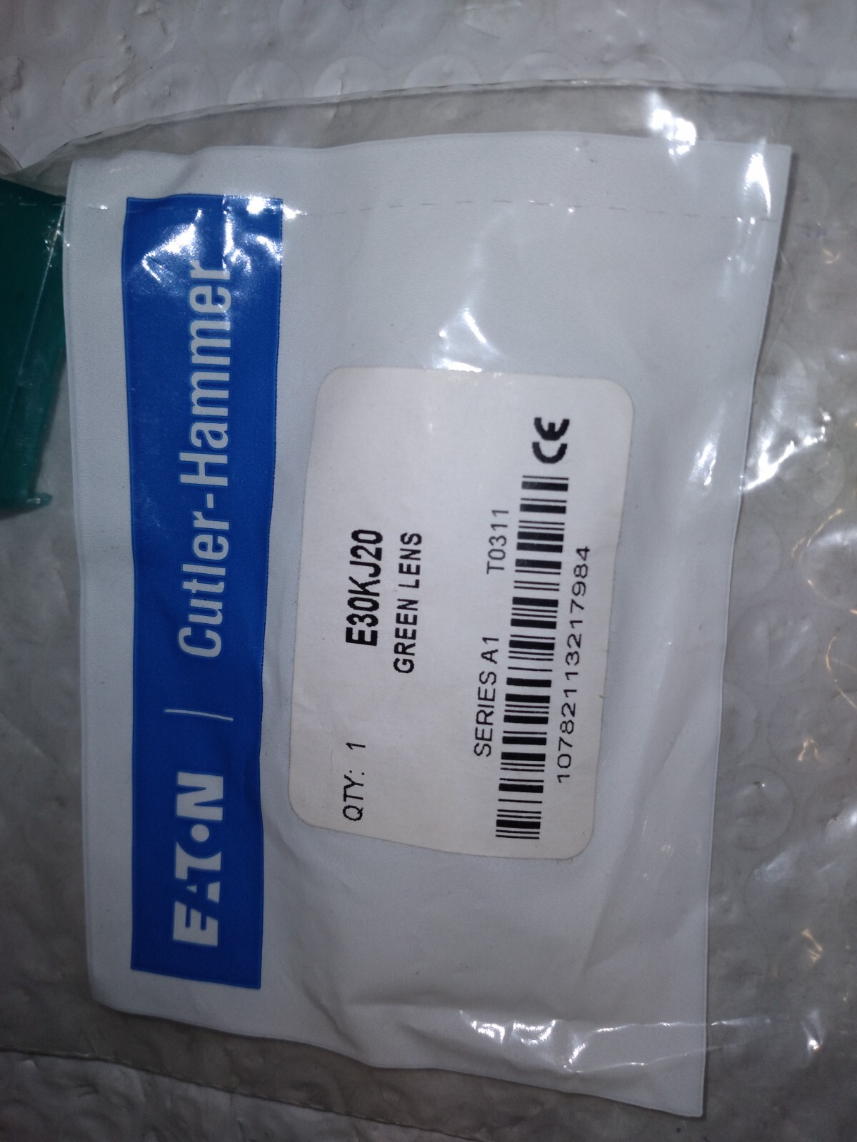 CUTLER HAMMER E30KJ20 GREEN LENS