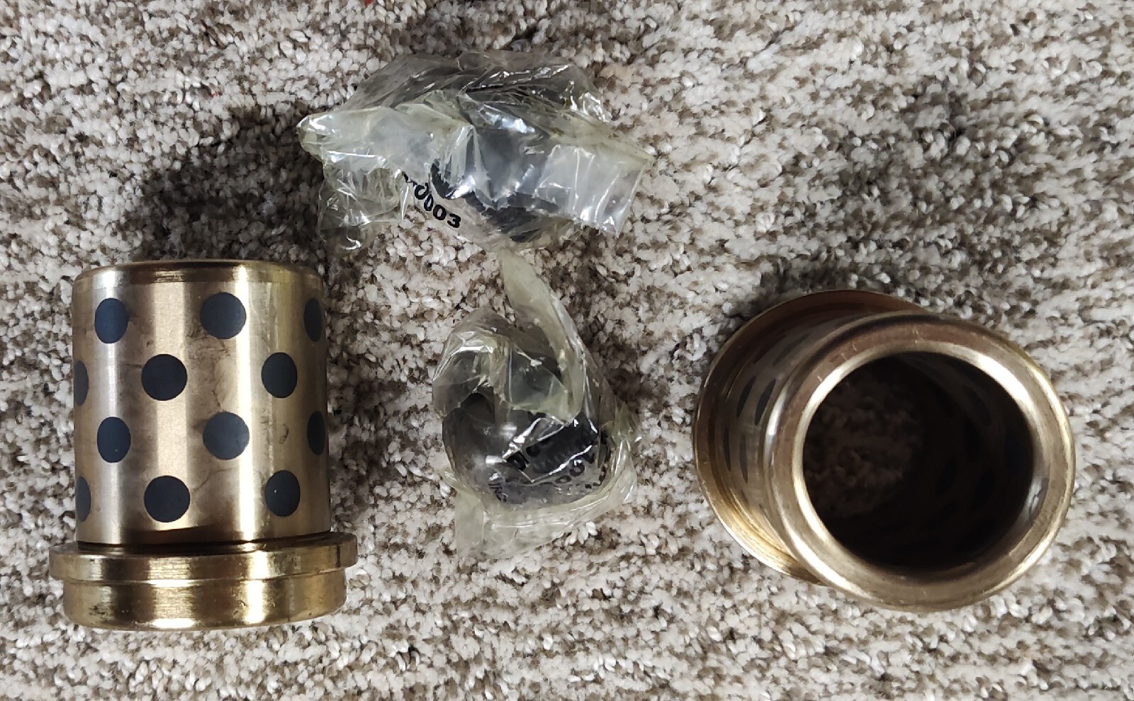 LAMINA SCB 125S GRND LOSS S/L BRNZ BUSHINGS SELF LUBRICATING Set Of 2