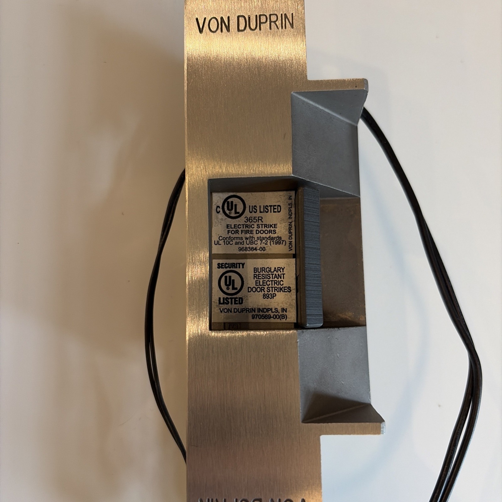 VON DUPRIN 6214 24V US32D FSE 029704-32 Electric Strike 24VDC