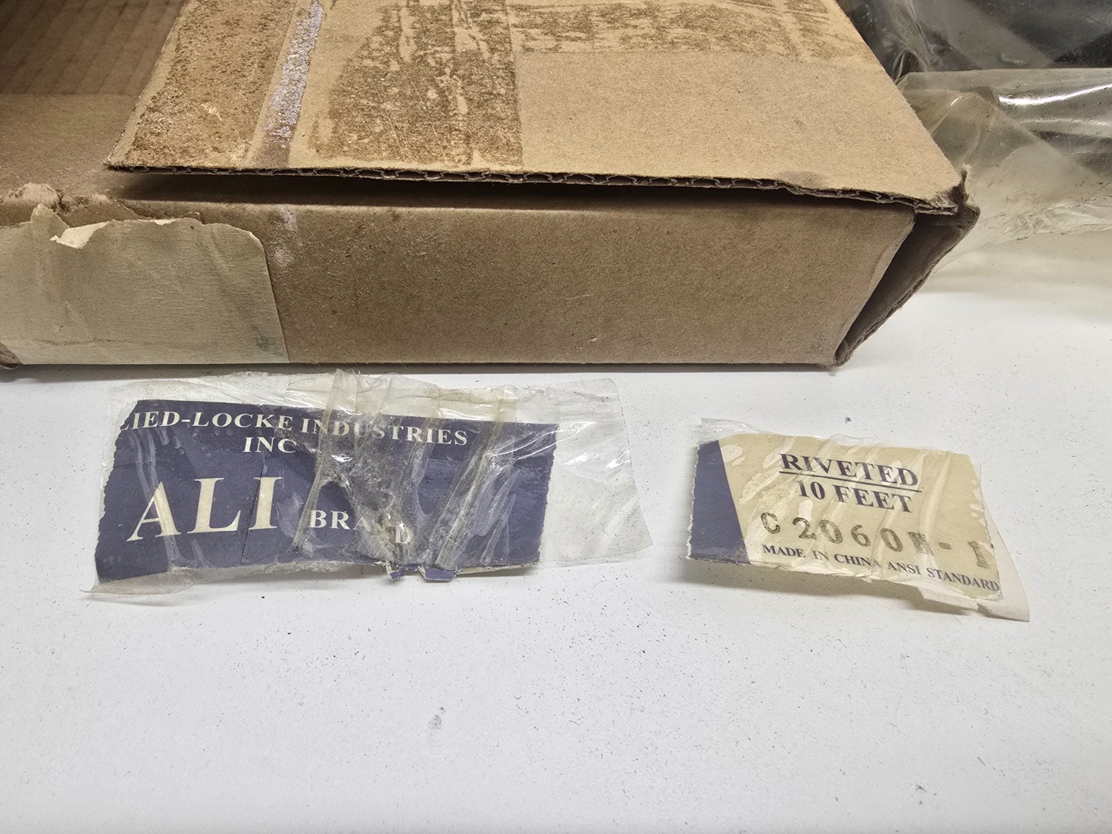 NEW OLD STOCK! ALI BRAND 10′ RIVETED ROLLER CHAIN C2060H