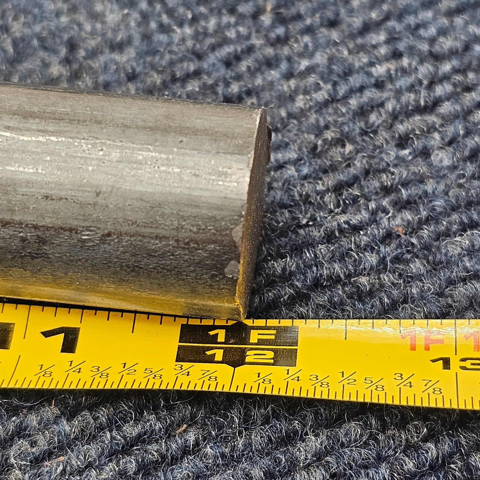 Bulb Industries 1000-616S Hot Rolled Steel Round Bar 1″ Round, 12″