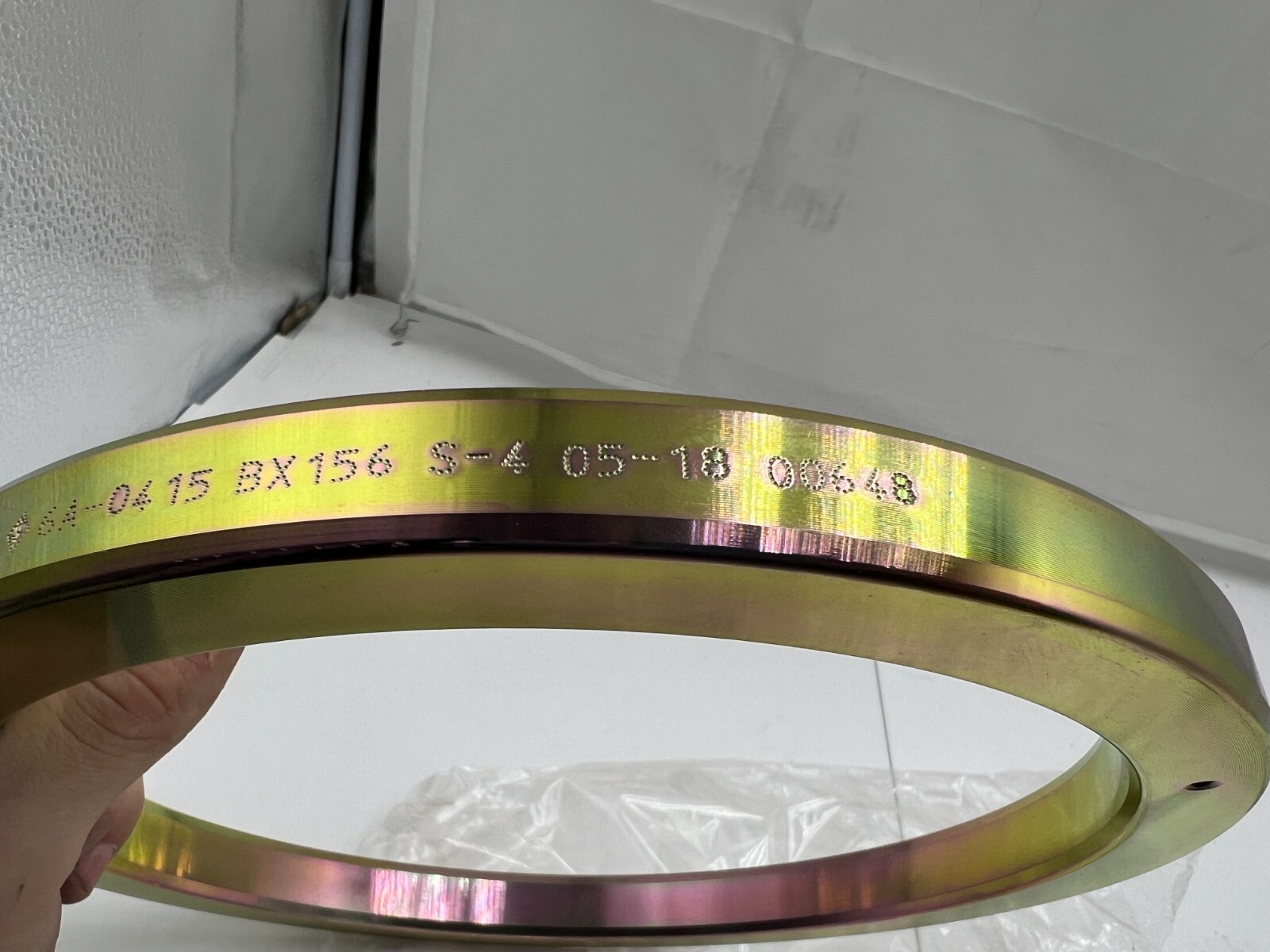 Apache BX-Type Metal Gasket API 6A Flange MIP 6A 0415 BX156 S-4 05 18 00648