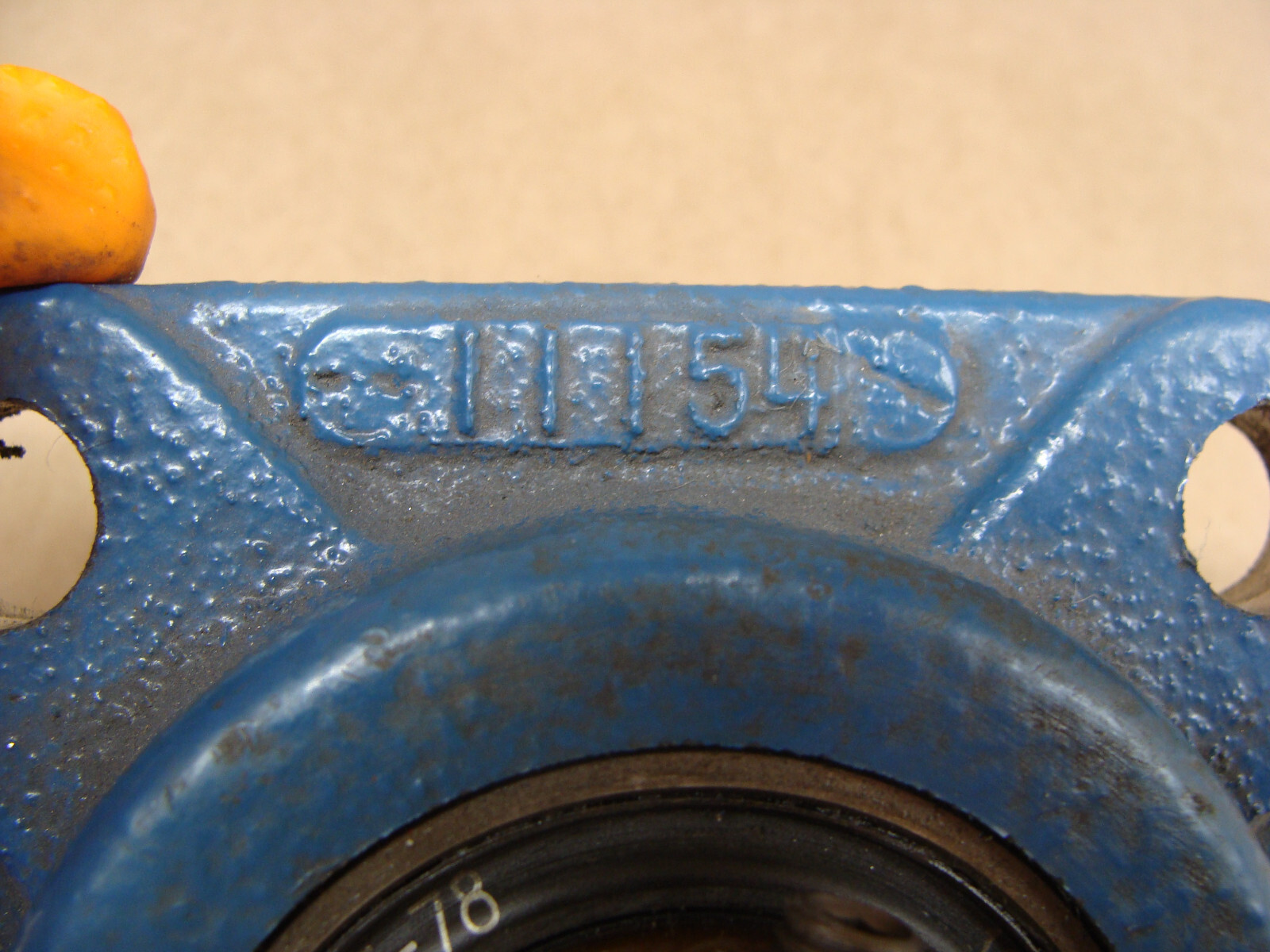 MB MFG 4 BOLT FLANGE BEARING F4-05 11154 W/FC425-78 BEARING