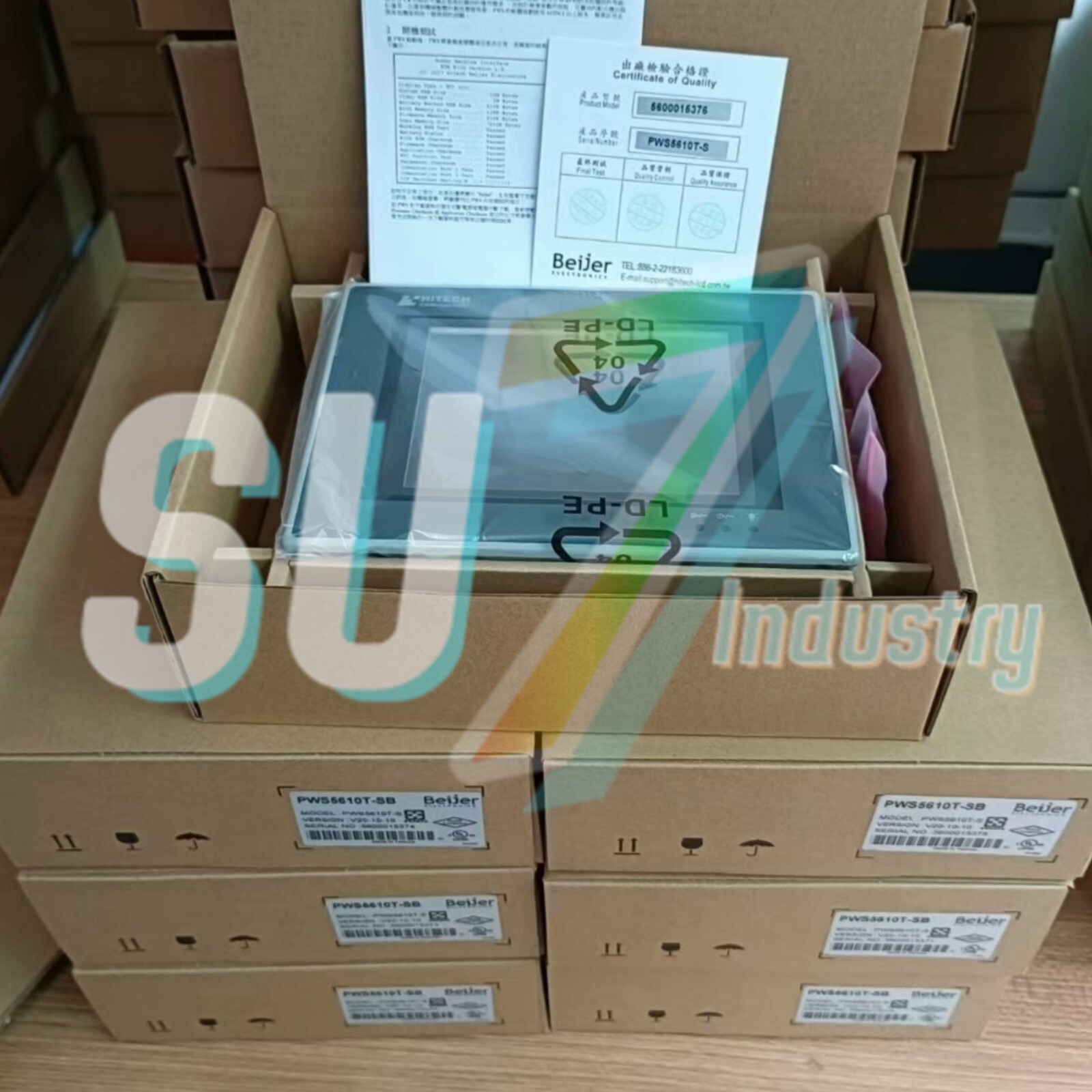 Hitech/BeiJer PWS5610T-S HMI Touch Panel# 1pcs New In Box