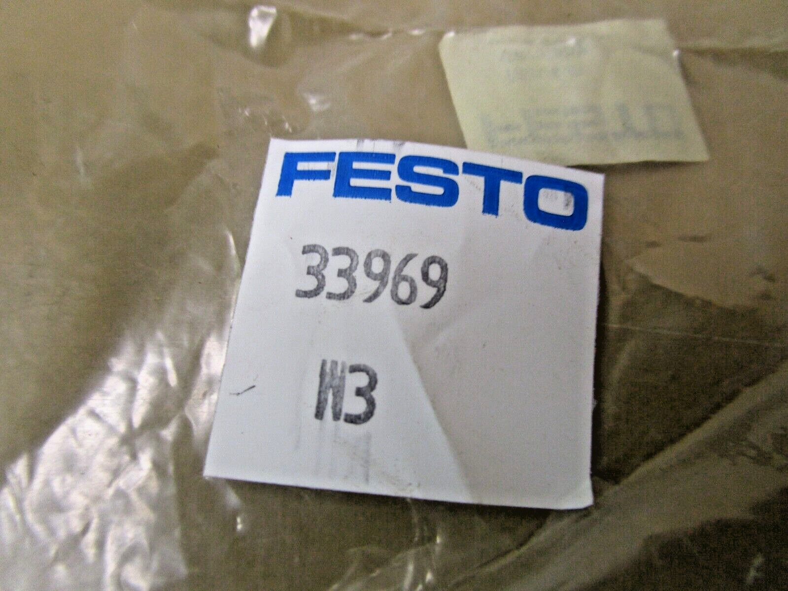 FESTO ISV 1/8 33969 Lot of 2 Pieces 1190OMF