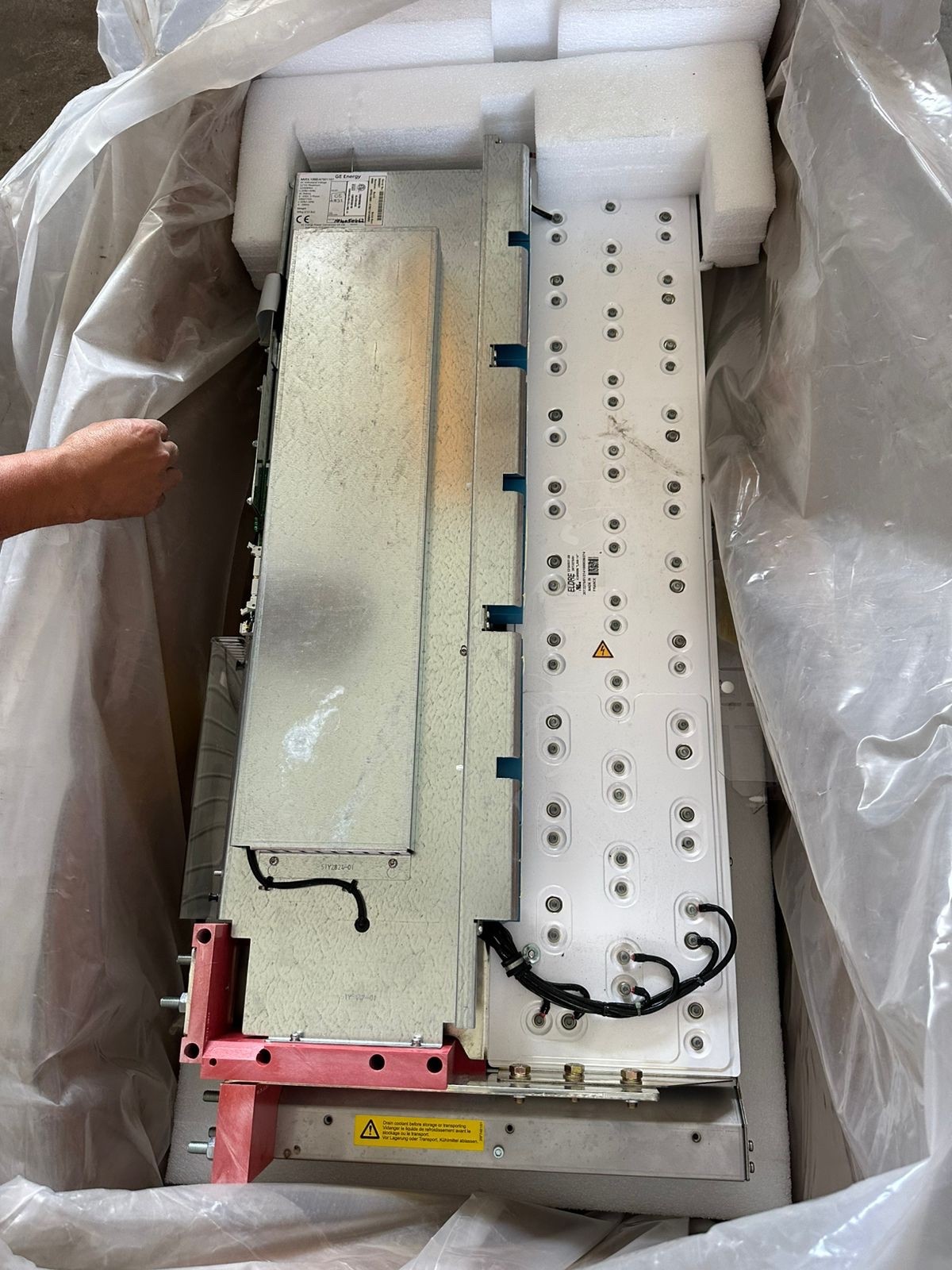 GE Energy MVDL1000-47931101 Power Conversion Module 690V 1000A Original Crate