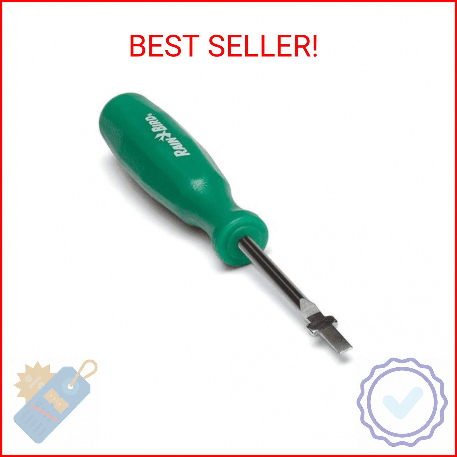 Rain Bird CPROTTOOL Rotor Pull-Up Tool and Adjustment Screwdriver, Fits Most Gea