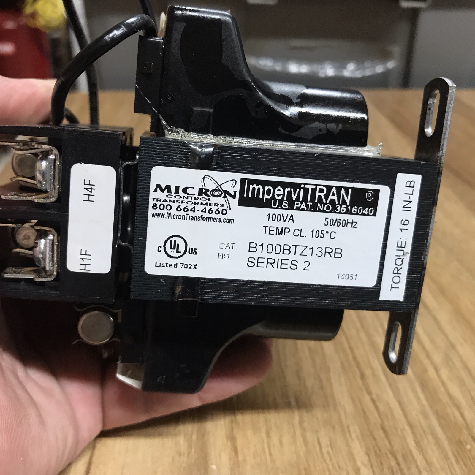 MICRON IMPERVITRAN B100BTZ13RB Bussmann BCA6032PQ-MT 30A-600V Fuse Holder