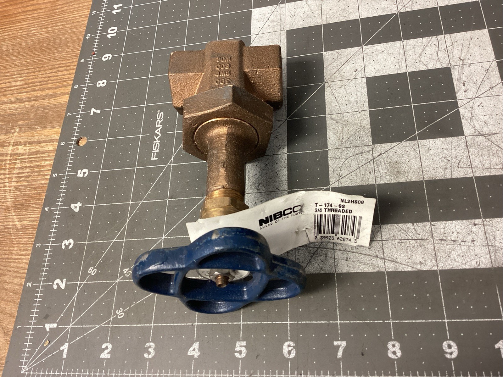 Nibco NL2HS08 T-174-SS 3/4 in. THEREADED Bronze Full Port (LXE23Y)