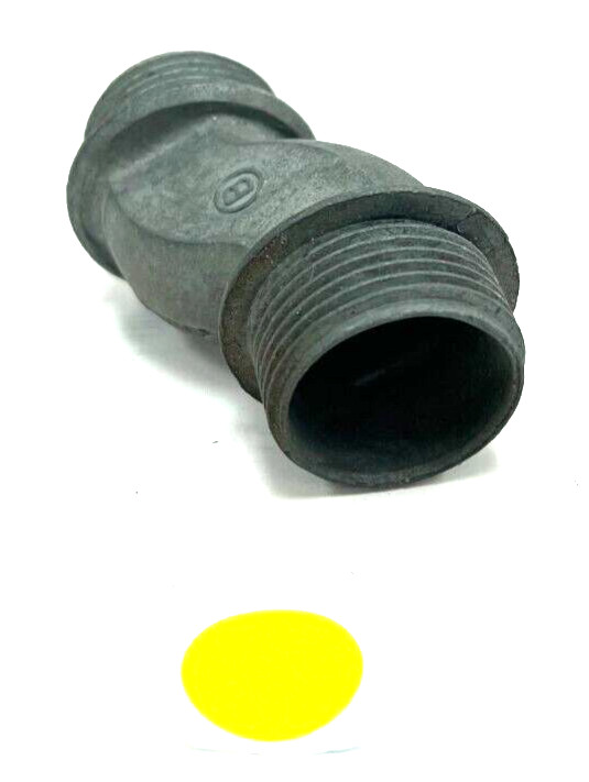 MADISON L-40-5 RIGID OFFSET CONNECTOR 1″ ZINC DIE CAST LOT OF 2