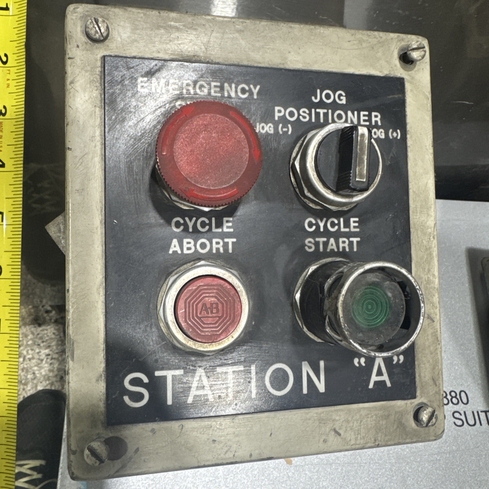 Emergency Stop Factory Machining Control Panel Push Button