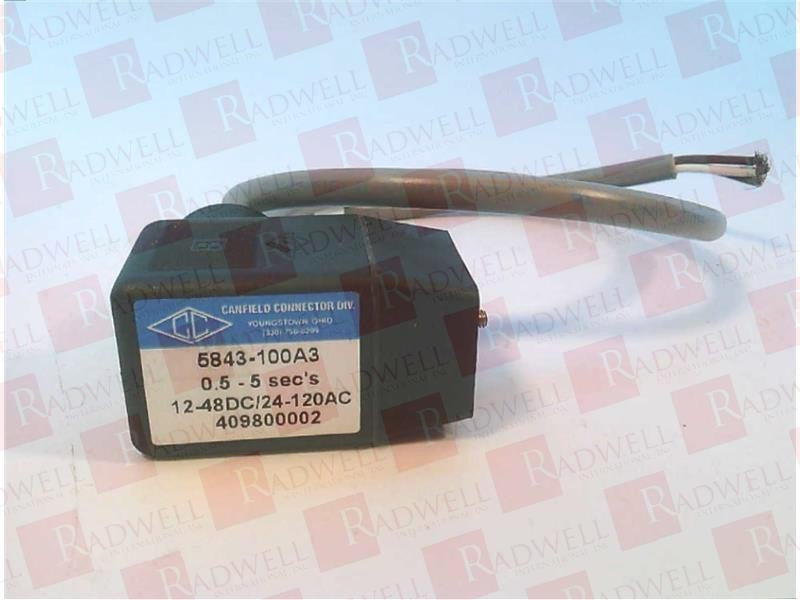 CANFIELD 5843-100A3 / 5843100A3 (NEW NO BOX)