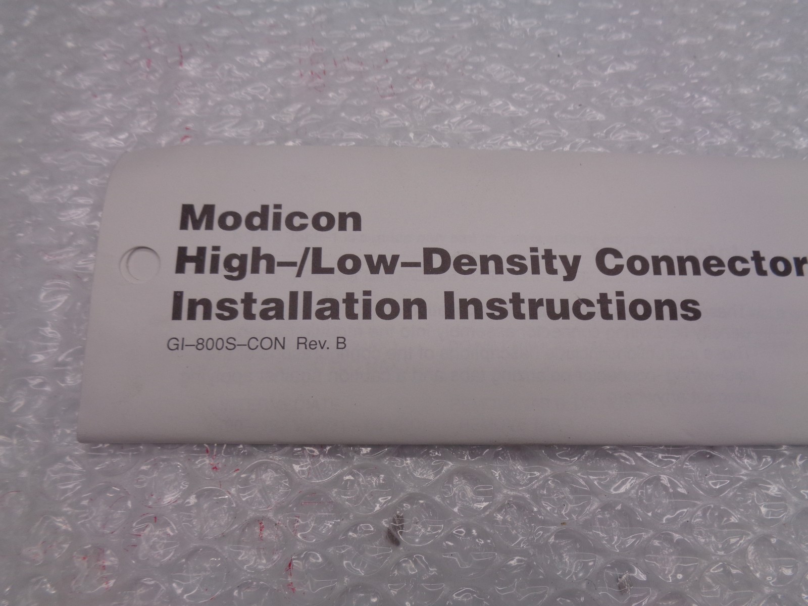 MODICON GI-800S-CON CONNECTOR NSNP