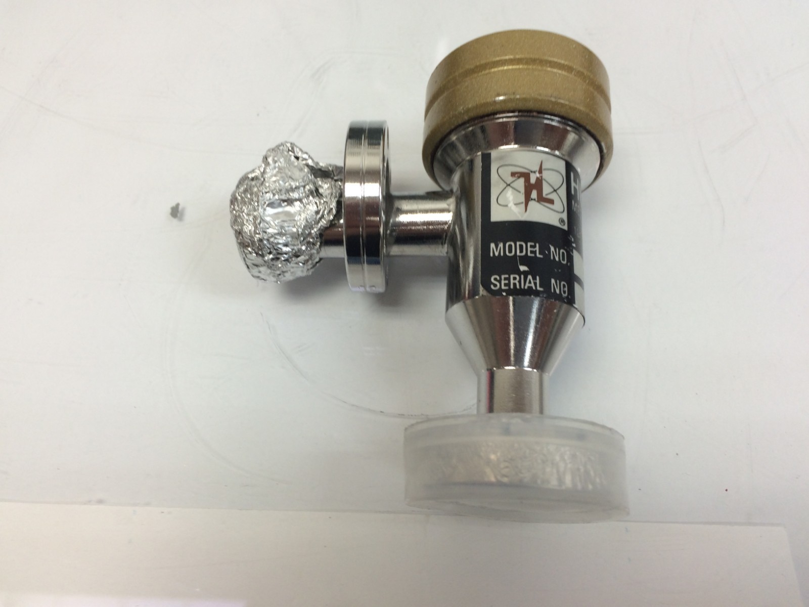HUNTINGTON ANGLE MANUAL VACUUM VALVE, EV-050