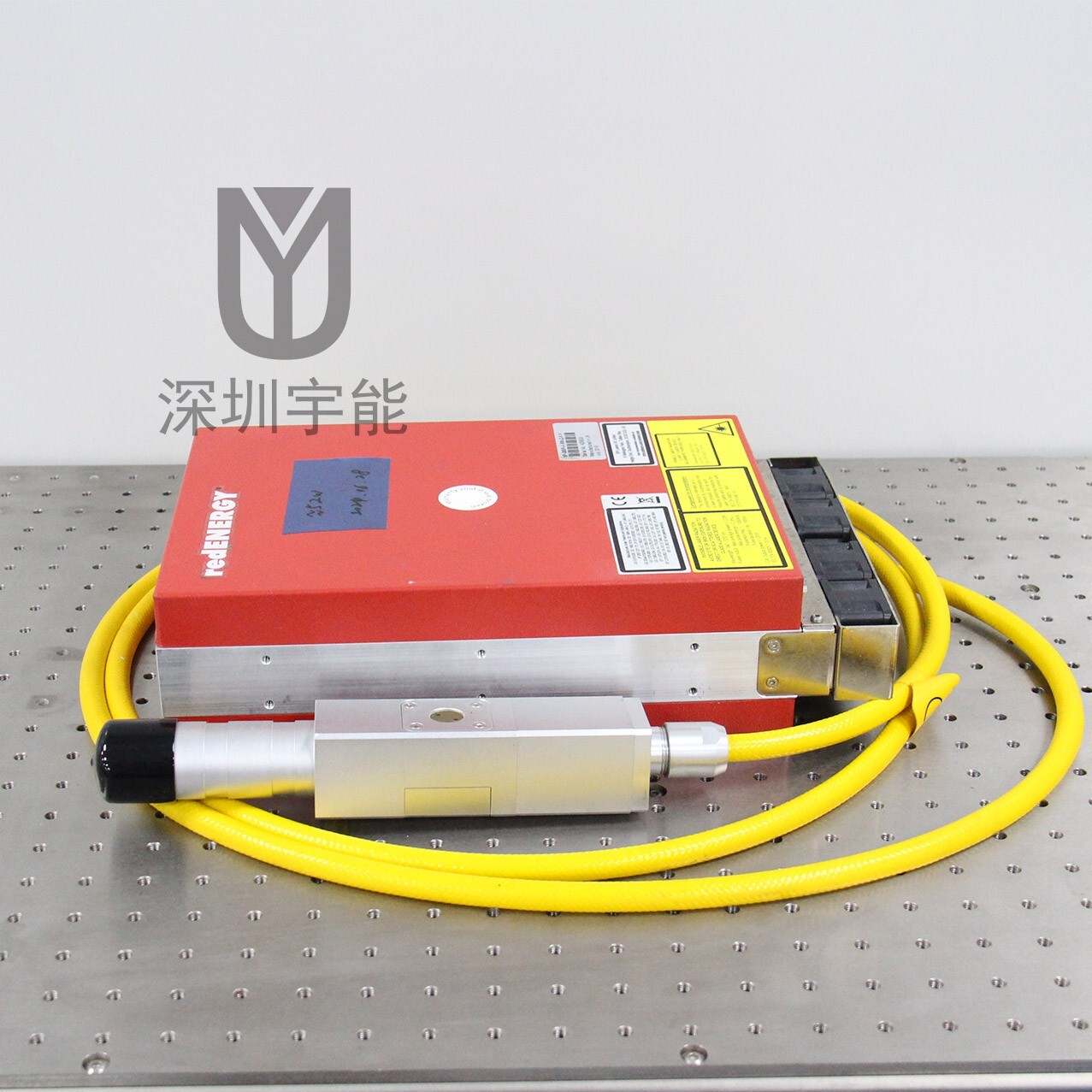 Used SPI fiber laser SP-050P-A-RM-Z-F-Y 1064nm tested ok power＞ 50W