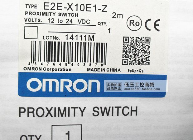 1PC Omron E2E-X10E1-Z Proximity Sensor 12-24VDC New Expedited Shipping