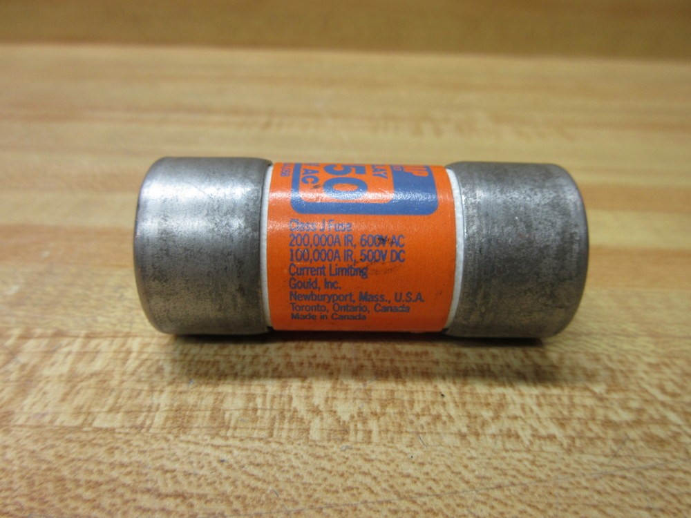 Gould Shawmut Ferraz AJT-50 Amp-Trap Fuse Cross Ref 4TAT4