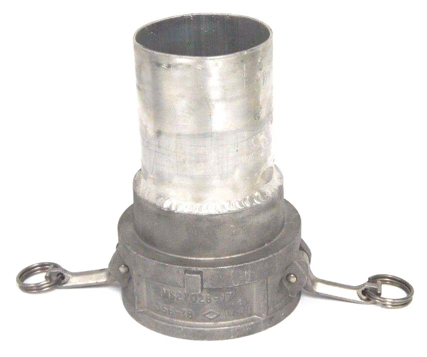 NEW EVER TITE MS27026-17 ALUMINUM 4″ CONNECTOR FITTING 356-T6