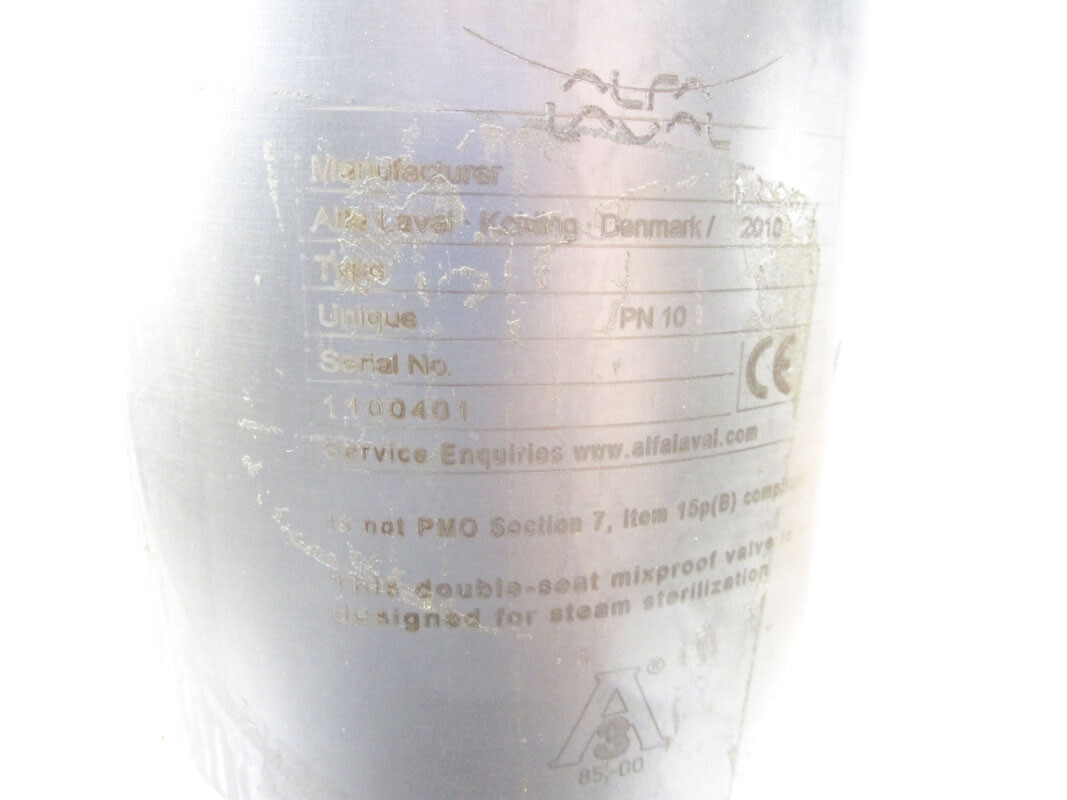 ALFA LAVAL UNIQUE PN10 UNMP