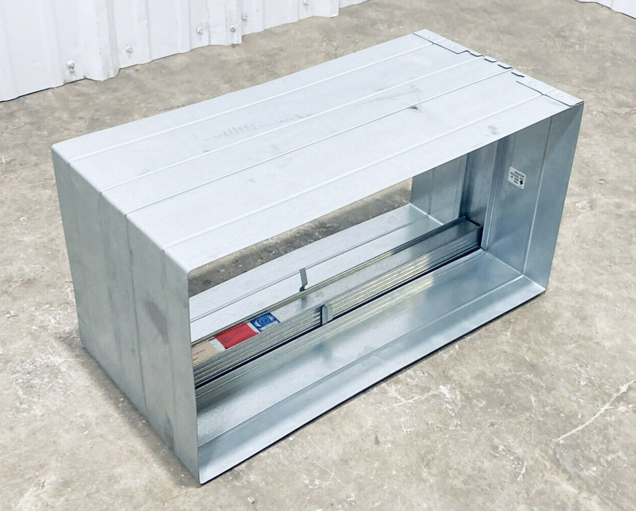 UNUSED GREENHECK FD-150X12-AV-25X13 STATIC FIRE DAMPER 25″X13″ VERTICAL MOUNT