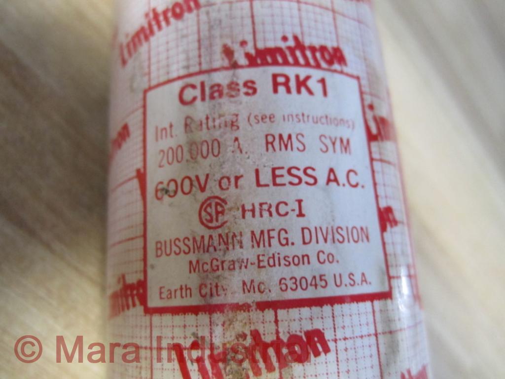 Bussmann KTS-R-400 Limitron KTSR400 Class RK1 Fuse Tested