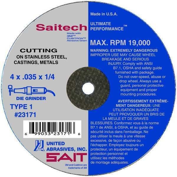 United Abrasives/Sait Abrasive Cut-Off W