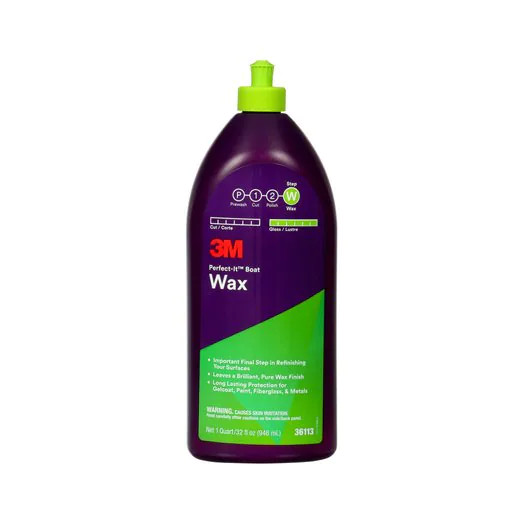3M – 7100087468 – 3M Perfect-It Boat Wax 36113 1 qt (32 fl oz/946 mL) (1EA)