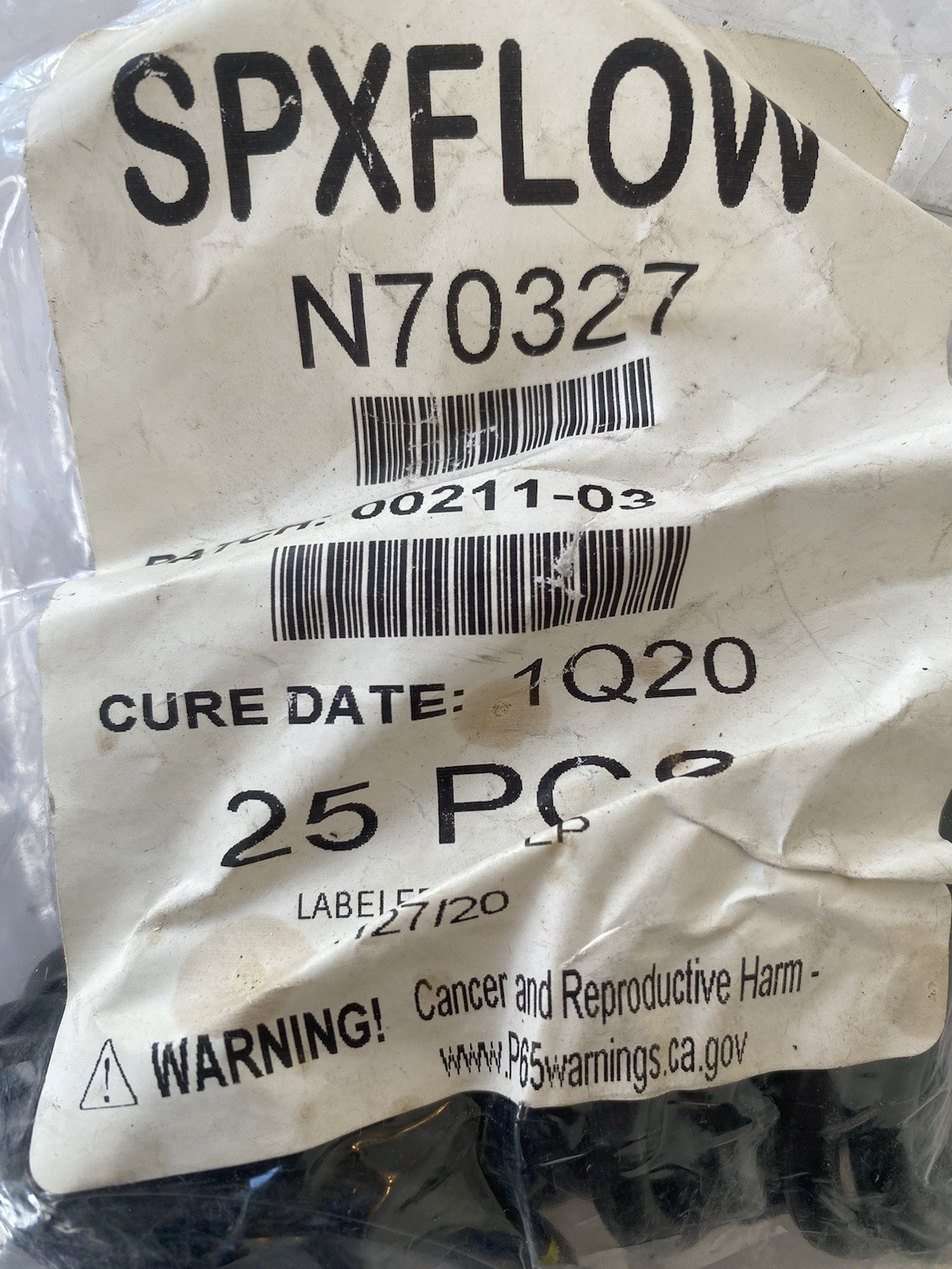 LOT OF 25 Spx Flow BODY O-RING N70327