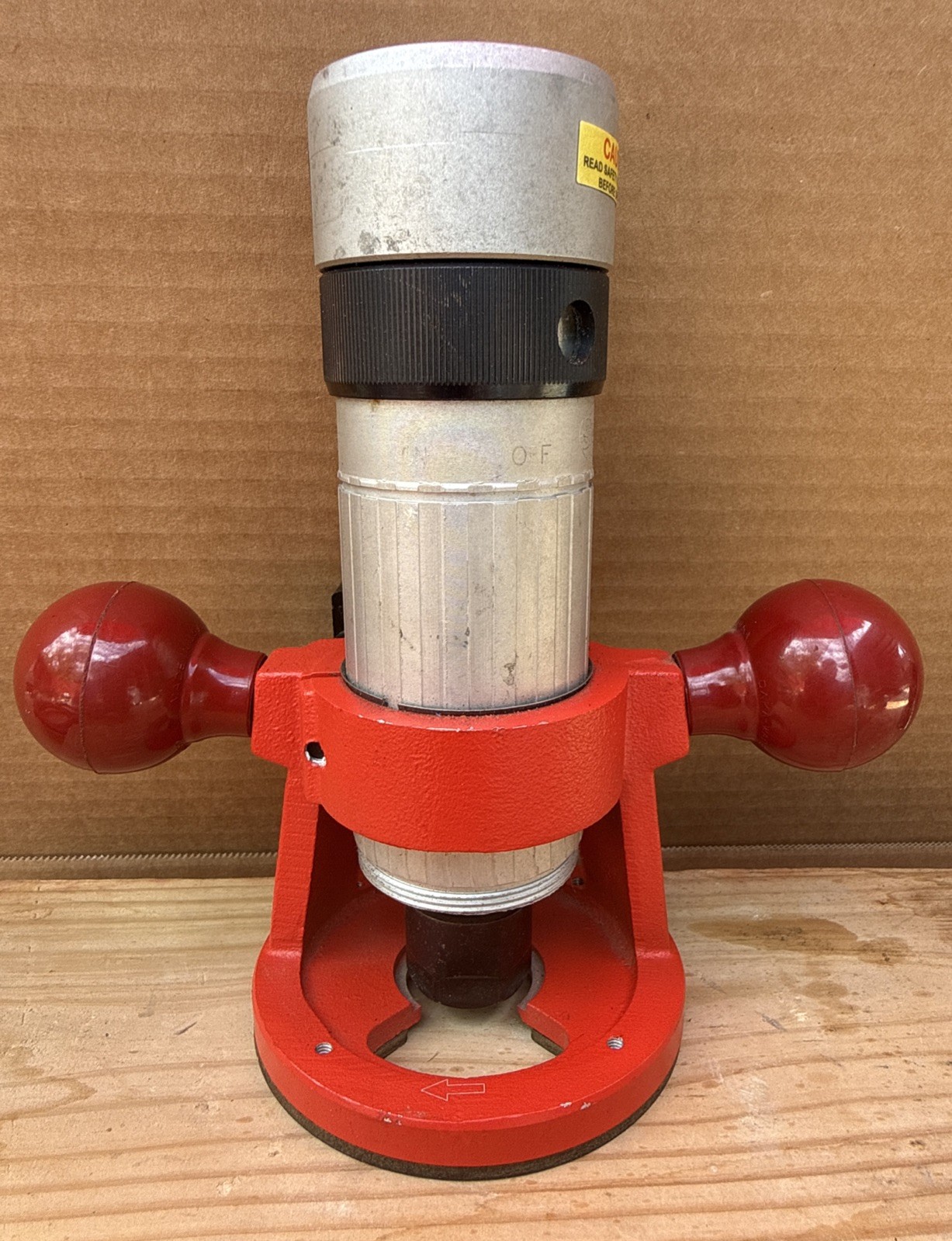 Sioux RT1981 Industrial Pneumatic Router 1.5 HP