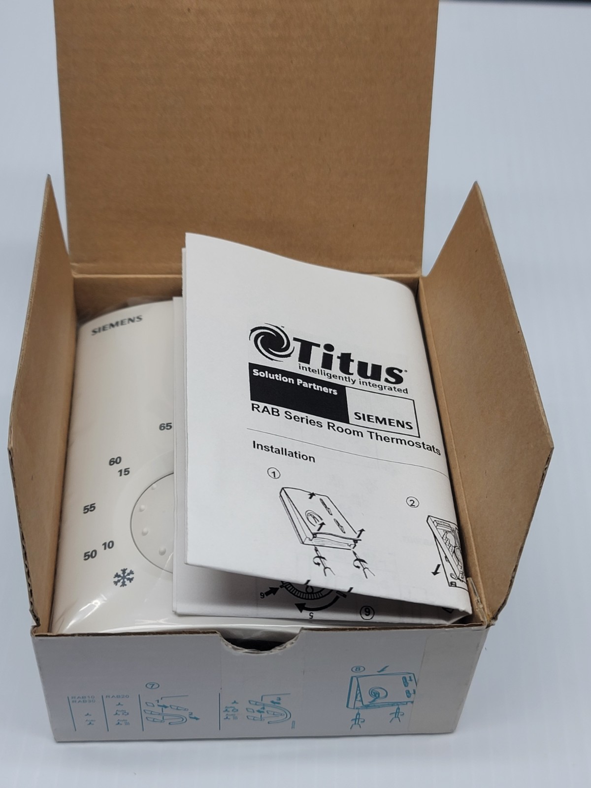 Siemens / Titus RAB10.1UT Thermostat