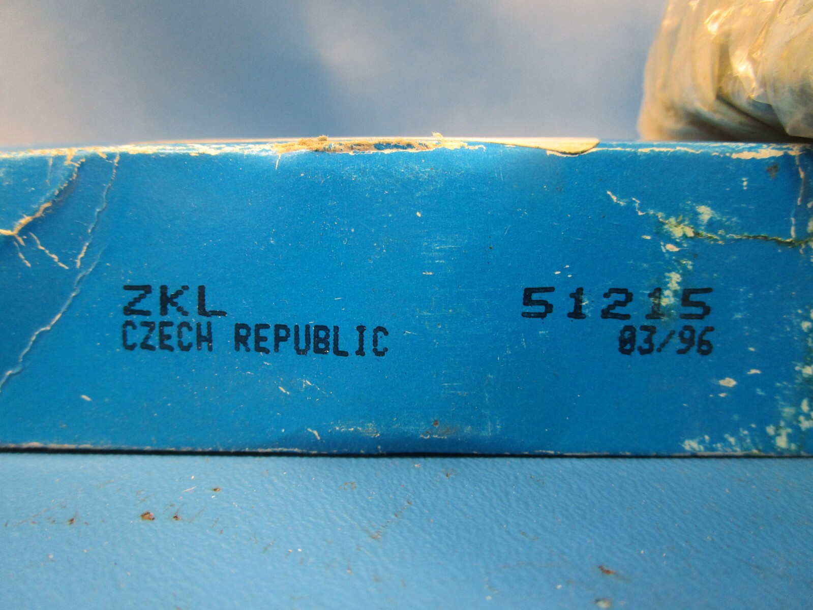 ZKL 51215, PRODUCT OF CZECH Axial Deep Groove Ball Bearing, 75mm Bore x 110mm OD