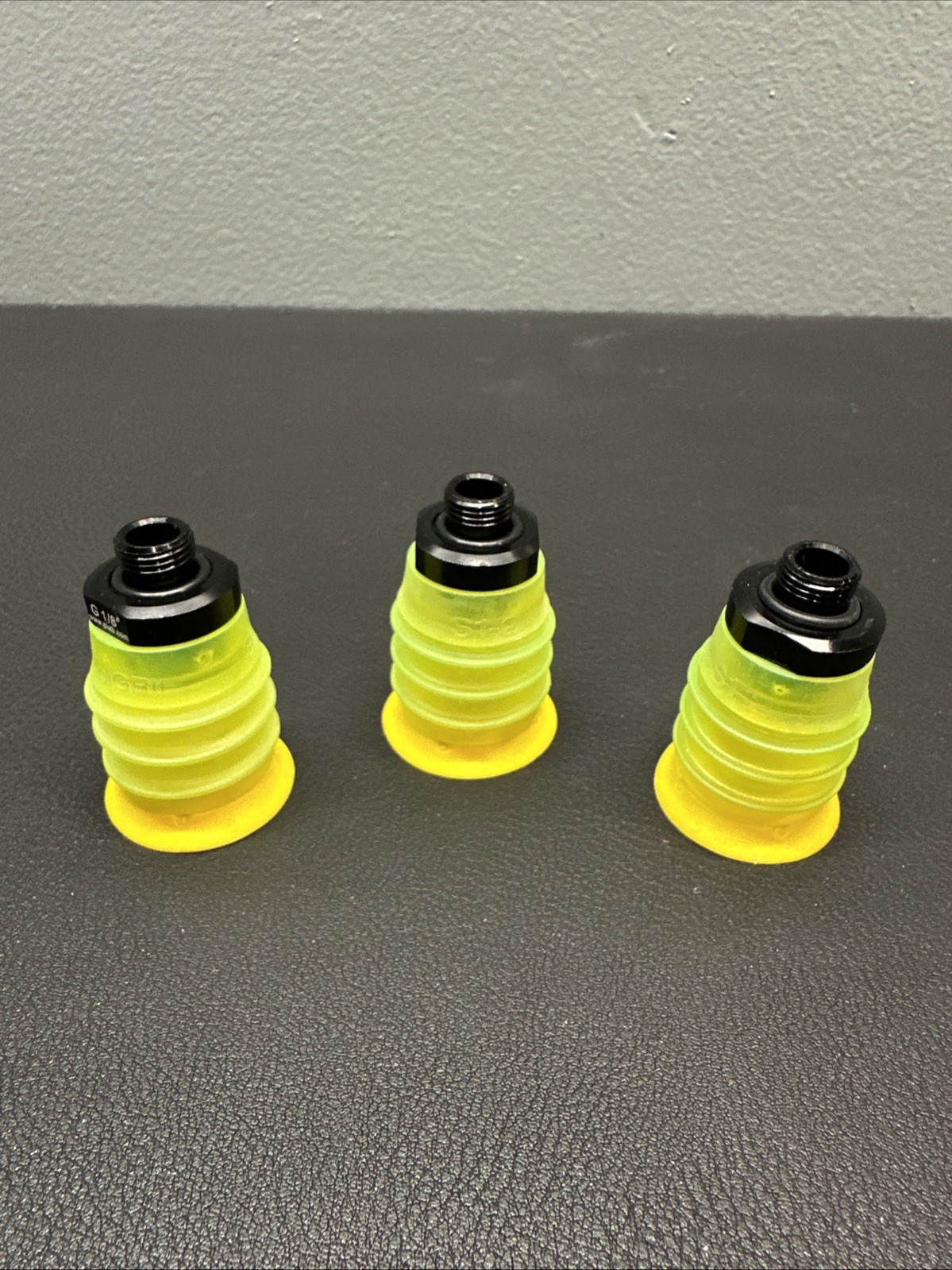 Piab piGRIP S1-2 Suction Cup G 1/8″ Male Fitting 25mm Bellows Modular 3 Pieces