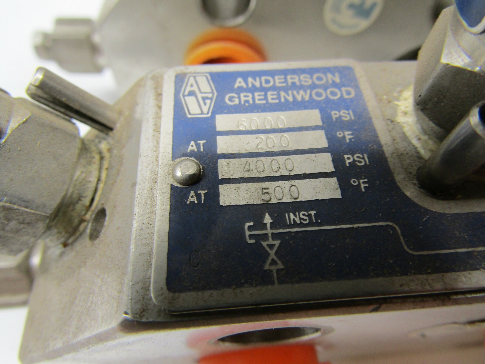 Anderson Greenwood MC3VIS-4 Manifold 06-3240-001 Lot of 2!